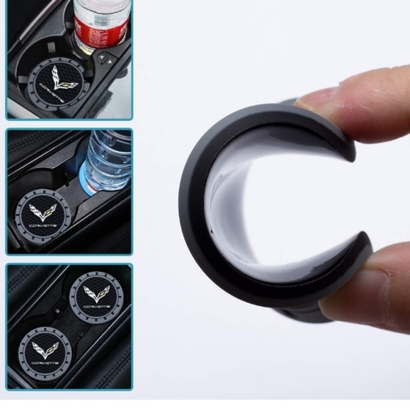 NWT/ Corvette Car Cup Holder Coaster for car - Picture 5 of 6